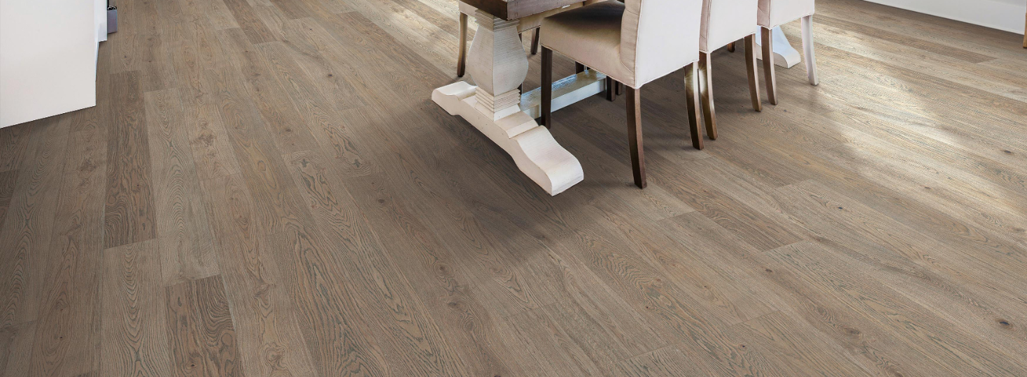 White Oak Flooring in Kitchen 